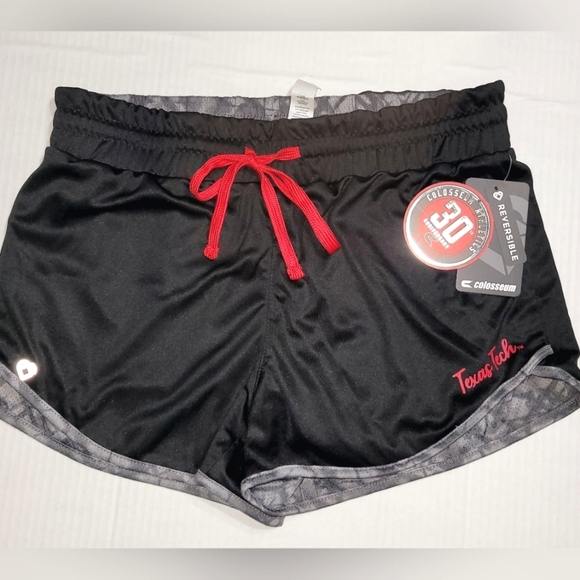 Colosseum, Texas Tech Reversible Shorts, Size Small - Picture 1 of 8